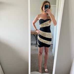 Red Clover Party Dress M